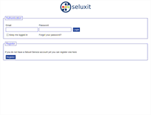 Tablet Screenshot of home.seluxit.com